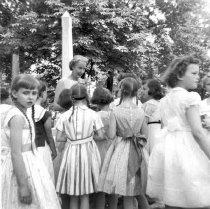 Mrs. Sargent and students